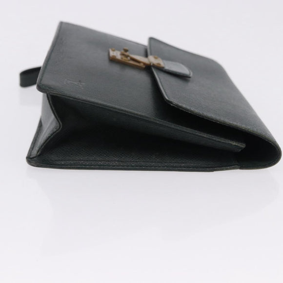 LOUIS VUITTON Taiga Pochette Kourad Clutch Bag Epicea M30194 LV Auth ka5641