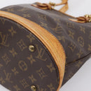 LOUIS VUITTON Monogram Bucket PM Shoulder Bag M42238 LV Auth ka5644-9