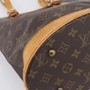LOUIS VUITTON Monogram Bucket PM Shoulder Bag M42238 LV Auth ka5644-14