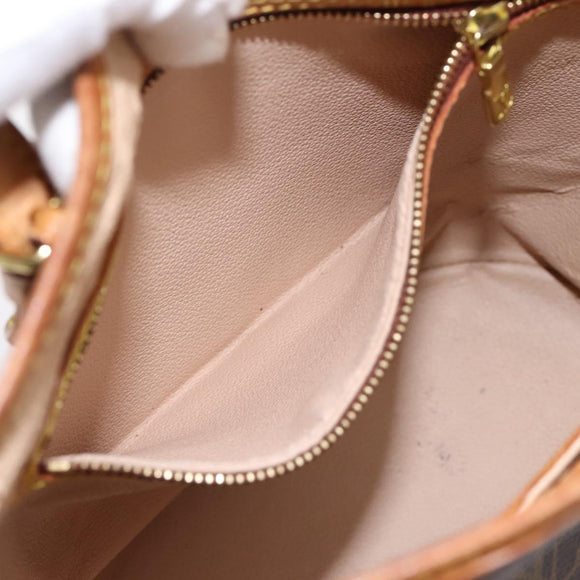 LOUIS VUITTON Monogram Bucket PM Shoulder Bag M42238 LV Auth ka5644