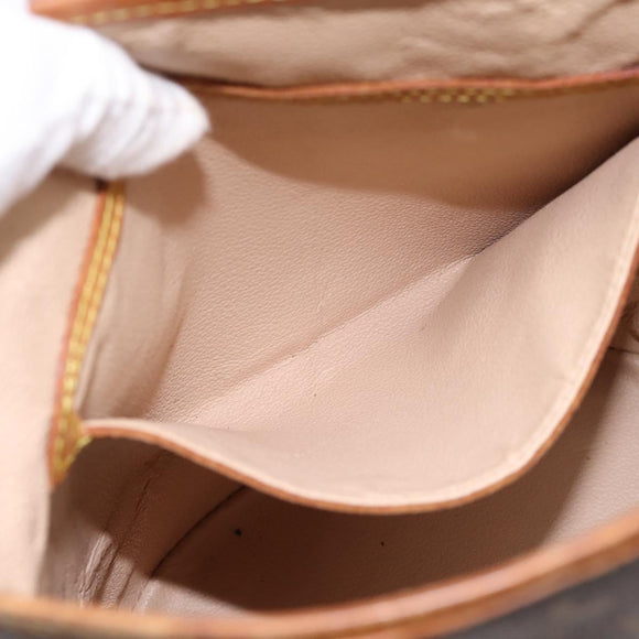 LOUIS VUITTON Monogram Bucket PM Shoulder Bag M42238 LV Auth ka5644