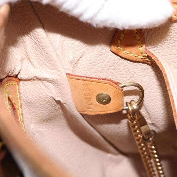 LOUIS VUITTON Monogram Bucket PM Shoulder Bag M42238 LV Auth ka5644