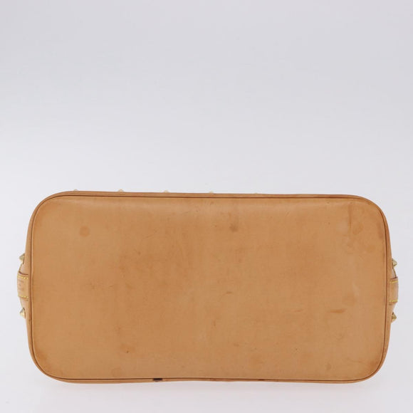 LOUIS VUITTON Monogram Multicolor Alma Hand Bag White M92647 LV Auth ka5645V