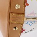 LOUIS VUITTON Monogram Multicolor Alma Hand Bag White M92647 LV Auth ka5645V-18