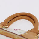 LOUIS VUITTON Monogram Multicolor Alma Hand Bag White M92647 LV Auth ka5645V-14