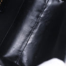 Salvatore Ferragamo Gancini Hand Bag Leather 2way Navy Gold Auth ka5648-10