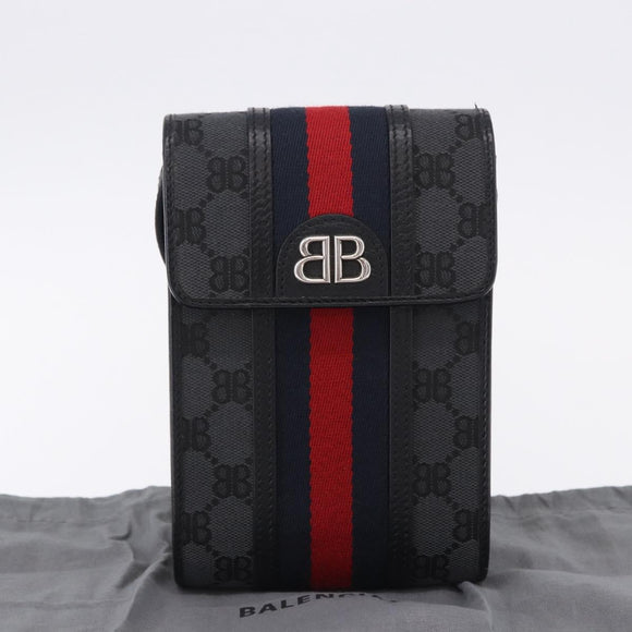 BALENCIAGA GUCCI Collaboration The Hacker Project Canvas Black Auth ka5651V