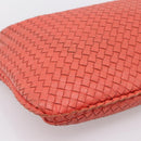 BOTTEGA VENETA INTRECCIATO Hobo Hand Bag Leather Pink 115654 Auth ka5654V-11