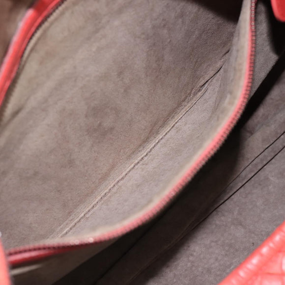 BOTTEGA VENETA INTRECCIATO Hobo Hand Bag Leather Pink 115654 Auth ka5654V