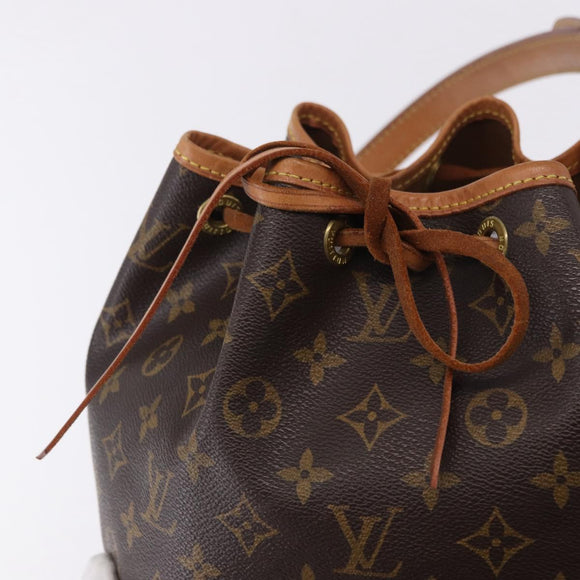 LOUIS VUITTON Monogram Petit Noe Shoulder Bag M42226 LV Auth ka5655