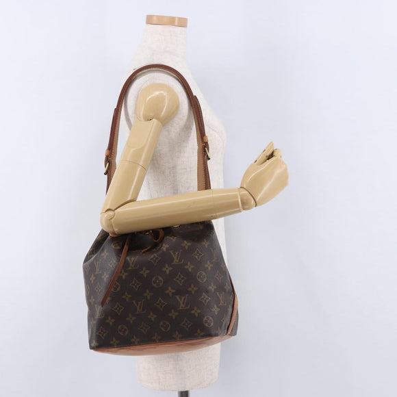 LOUIS VUITTON Monogram Petit Noe Shoulder Bag M42226 LV Auth ka5655