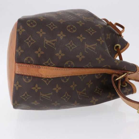 LOUIS VUITTON Monogram Petit Noe Shoulder Bag M42226 LV Auth ka5655