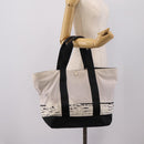CHANEL Sports High Summer Hand Bag Nylon Black Silver CC Auth ka5657V-20