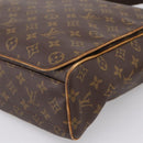 LOUIS VUITTON Monogram Abbesses Shoulder Bag M45257 LV Auth ka5658-9