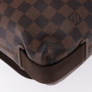 LOUIS VUITTON Damier Ebene Brooklyn MM Shoulder Bag N51211 LV Auth ka5659-15