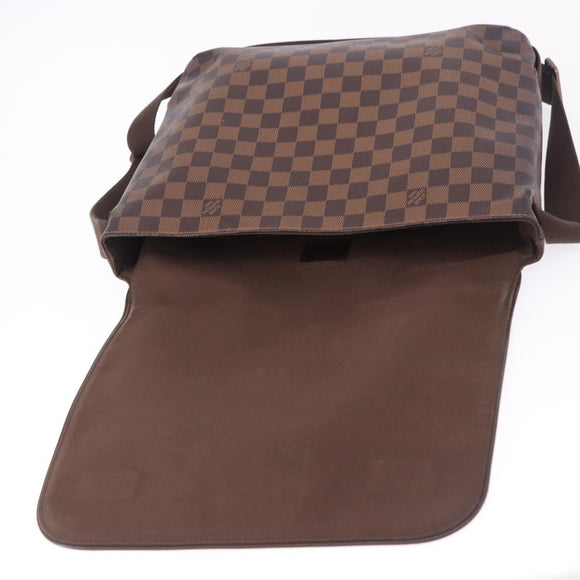 LOUIS VUITTON Damier Ebene Brooklyn MM Shoulder Bag N51211 LV Auth ka5659