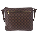 LOUIS VUITTON Damier Ebene Brooklyn MM Shoulder Bag N51211 LV Auth ka5659-2