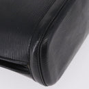 LOUIS VUITTON Epi Lussac Shoulder Bag Black M52282 LV Auth ka5660-9