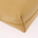 Chloe Hand Bag Leather Beige Auth ka5661A-16