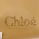 Chloe Hand Bag Leather Beige Auth ka5661A-18