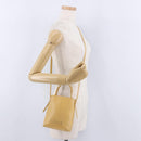 Chloe Hand Bag Leather Beige Auth ka5661A-22