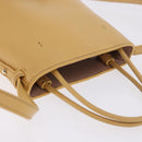 Chloe Hand Bag Leather Beige Auth ka5661A-6
