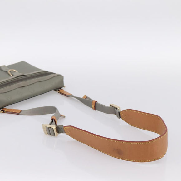LOUIS VUITTON Monogram Titanium Messenger PM Bag Gray M43889 LV Auth ka5662V