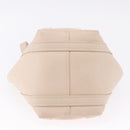 BALENCIAGA Everyday XS Tote Bag Leather Ivory Silver 672793 Auth ka5663A-14