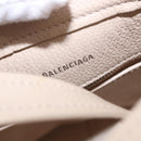 BALENCIAGA Everyday XS Tote Bag Leather Ivory Silver 672793 Auth ka5663A-20