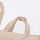 BALENCIAGA Everyday XS Tote Bag Leather Ivory Silver 672793 Auth ka5663A-8