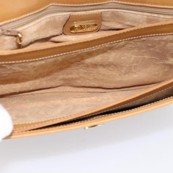 GUCCI Micro GG Supreme Shoulder Bag PVC Beige Gold 004 106 0024 Auth ka5666