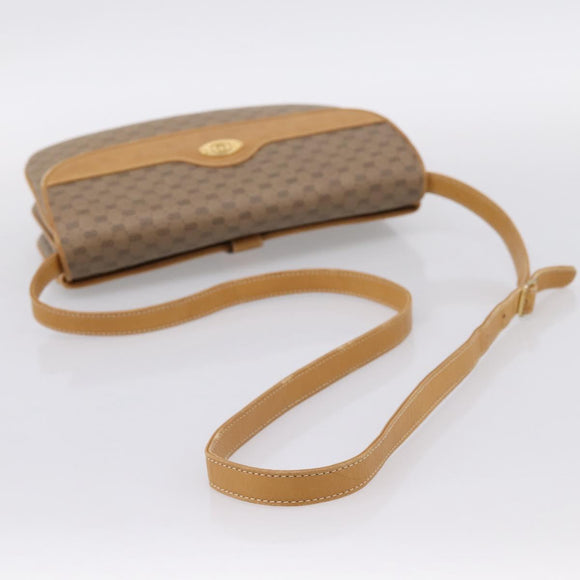 GUCCI Micro GG Supreme Shoulder Bag PVC Beige Gold 004 106 0024 Auth ka5666
