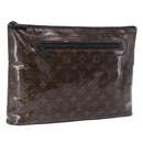 LOUIS VUITTON Monogram Glaze Pochette Cosmos Clutch Bag M63271 LV Auth ka5667-1