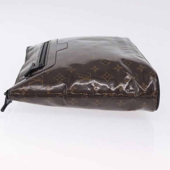 LOUIS VUITTON Monogram Glaze Pochette Cosmos Clutch Bag M63271 LV Auth ka5667