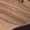 FENDI Zucca Canvas Tote Bag Brown Black Auth ka5668-11
