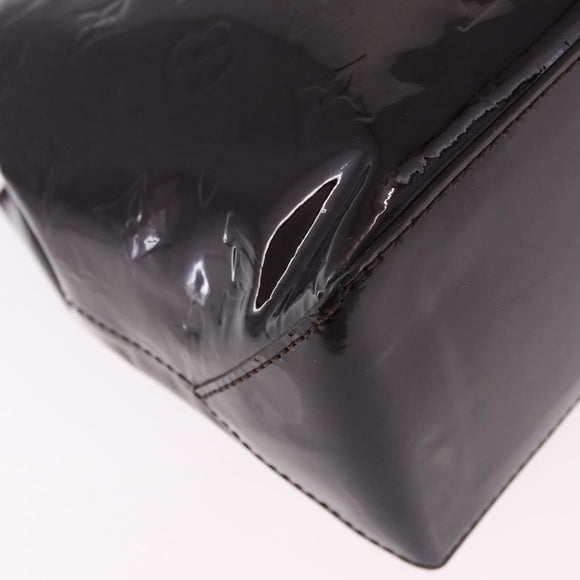 LOUIS VUITTON Monogram Vernis Wilshire PM Bag Rouge Favist M91644 LV Auth ka5672