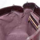 LOUIS VUITTON Monogram Vernis Wilshire PM Bag Rouge Favist M91644 LV Auth ka5672-19