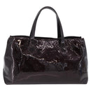 LOUIS VUITTON Monogram Vernis Wilshire PM Bag Rouge Favist M91644 LV Auth ka5672-2
