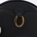 Christian Dior Trotter Canvas Accessory Pouch PVC Black Gold Auth ka5677A-13