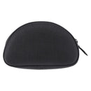 Christian Dior Trotter Canvas Accessory Pouch PVC Black Gold Auth ka5677A-3