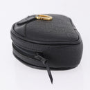 Christian Dior Trotter Canvas Accessory Pouch PVC Black Gold Auth ka5677A-5
