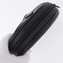 Christian Dior Trotter Canvas Accessory Pouch PVC Black Gold Auth ka5677A-6