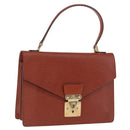 LOUIS VUITTON Epi Concorde Hand Bag Brown M52133 LV Auth ka5678-1