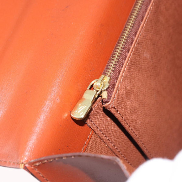 LOUIS VUITTON Epi Concorde Hand Bag Brown M52133 LV Auth ka5678