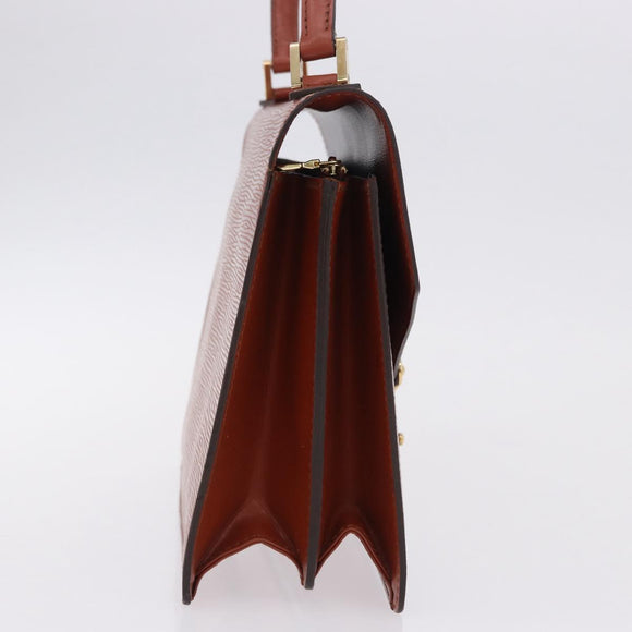 LOUIS VUITTON Epi Concorde Hand Bag Brown M52133 LV Auth ka5678