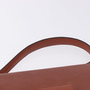 LOUIS VUITTON Epi Concorde Hand Bag Brown M52133 LV Auth ka5678-8