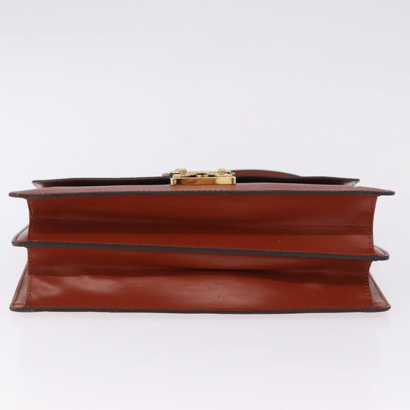 LOUIS VUITTON Epi Concorde Hand Bag Brown M52133 LV Auth ka5678