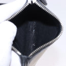 BALENCIAGA Navy Cabas XS Bag Canvas Leather White Navy Silver 390346 Auth ka5679-23