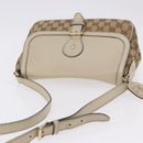 GUCCI GG Canvas Shoulder Bag Beige Gold 308452 Auth ka5680-6