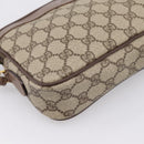 GUCCI GG Supreme Shoulder Bag PVC Beige Gold 007 115 6428 Auth ka5682-14